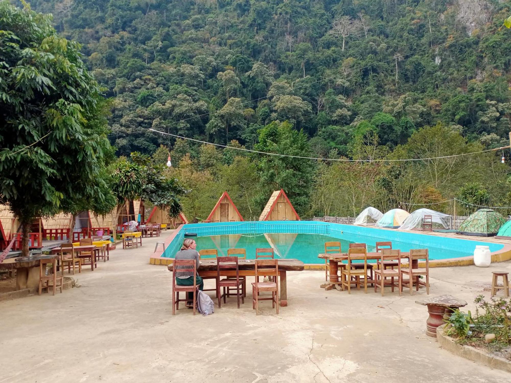 Campingsite Swimming Pool Ban Nongkham Exterior photo
